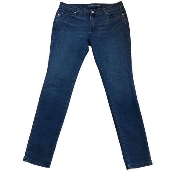 Michael Kors Dark Wash Denim Jeans, Size 6 - Picture 1 of 8